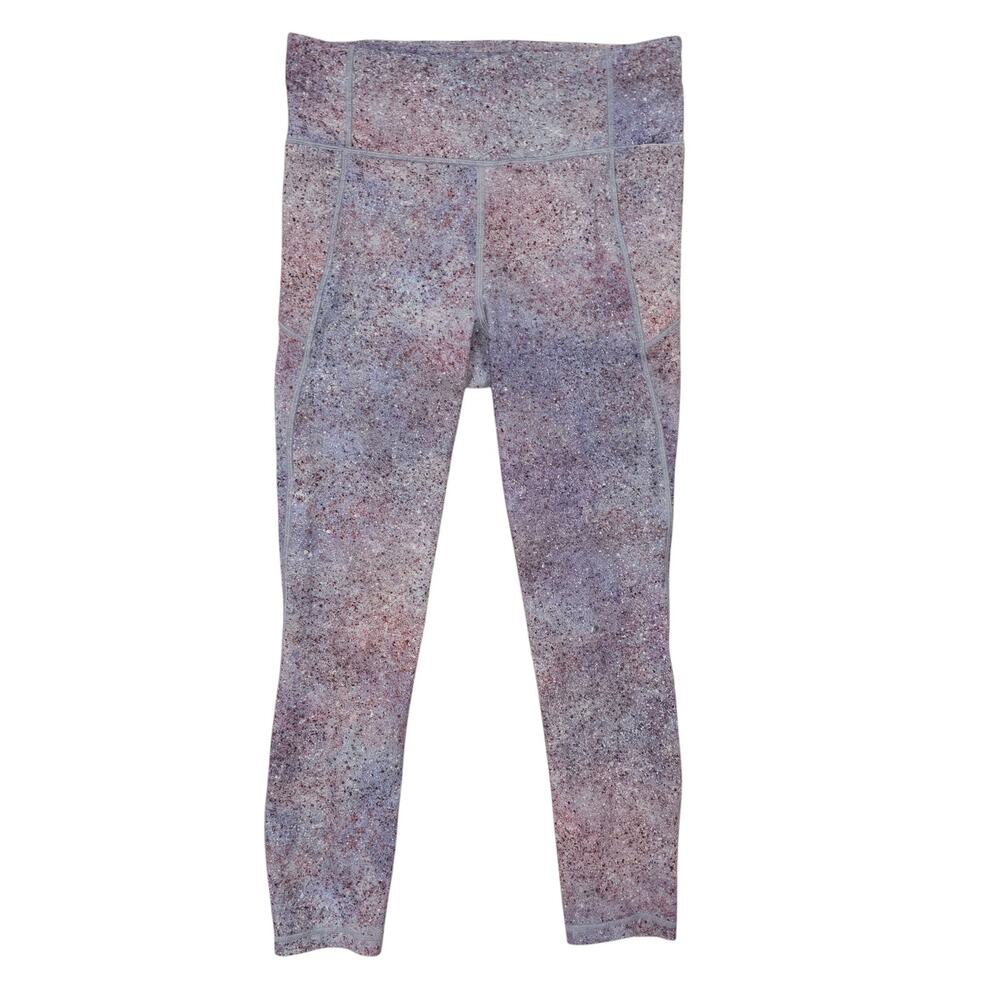 Lululemon Final Lap Crop 23" Leggings Summer Haze Multi Sz 6
